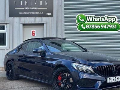Used Mercedes C43 AMG Premium Plus 367 HP (269 kW) 2017 Blue Coupe