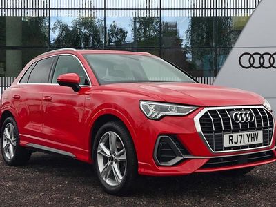 Used Audi Q3 S-Line 150 HP (110 kW) 2022 Red SUV