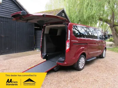 Used Ford Tourneo Custom Titanium 2020 Red Van
