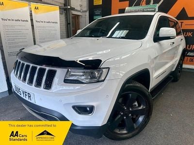 Used Jeep Grand Cherokee Limited 243 HP (178 kW) 2015 White SUV