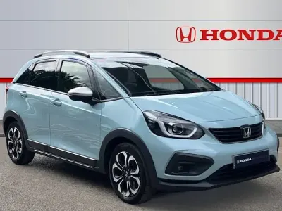 Used Honda Jazz Hybrid 109 HP (80 kW) 2021 Blue Hatchback