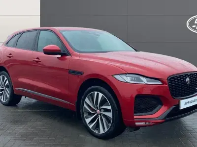 Używany Jaguar F-Pace R-Dynamic 404 KM (297 kW) 2022 Czerwony SUV