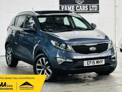 Used Kia Sportage 2015 Blue SUV