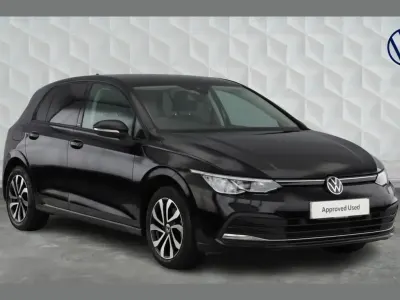 Used VW Golf VIII Active 128 HP (94 kW) 2022 Black Hatchback