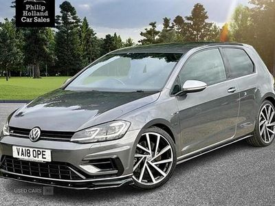 Grey Used 2018 VW Golf VII R Hatchback | £16,995 (Fair price)