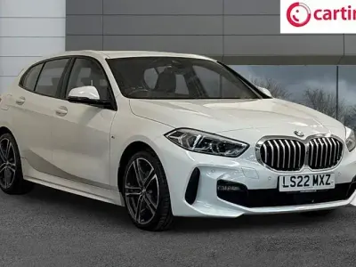Used BMW 118 M Sport 136 HP (100 kW) 2022 White Hatchback
