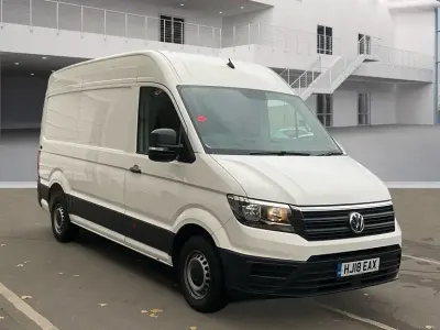 Begagnad VW Crafter Trendline 140 HK (102 kW) 2018 Vit Van