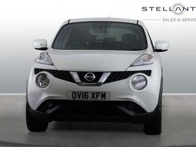 Used Nissan Juke Acenta 113 HP (83 kW) 2016 White SUV