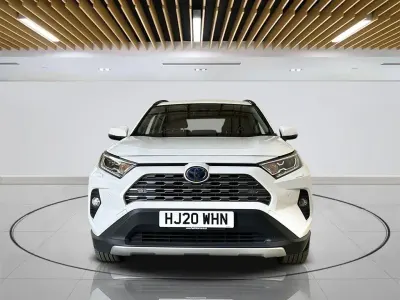 Begagnad Toyota RAV4 Hybrid 218 HK (160 kW) 2020 Vit SUV