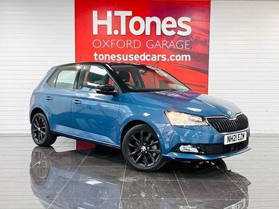 Used Skoda Fabia Colour Edition 95 HP (69 kW) 2021 Blue Hatchback