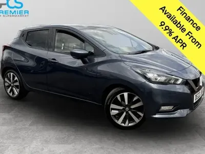 Used Nissan Micra Tekna 92 HP (67 kW) 2022 Grey Hatchback