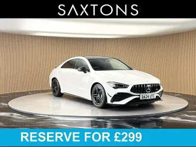 Used Mercedes CLA35 AMG Premium Plus 2024 White Coupe