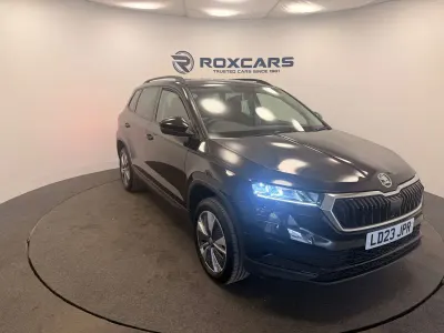 Used Skoda Karoq SE Drive 110 HP (80 kW) 2023 Black SUV