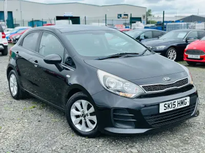 Used Kia Rio 2015 Black Hatchback