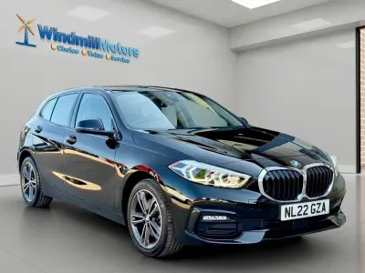 Used BMW 118 Sport Line 2022 Black Hatchback