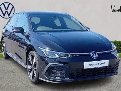 Used VW Golf VIII GTD 196 HP (144 kW) 2022 Black Hatchback