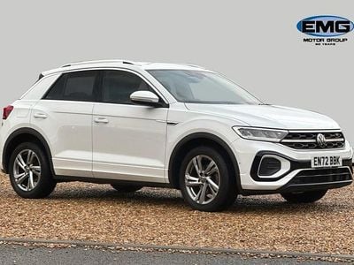 White Used 2023 VW T-Roc R-line SUV | £22,695 (Fair price)