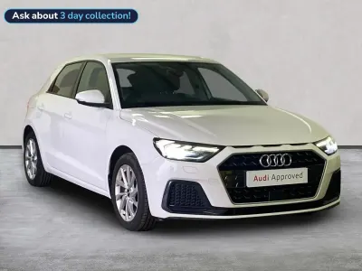 Begagnad Audi A1 Sportback Sport 95 HK (69 kW) 2022 Vit Halvkombi