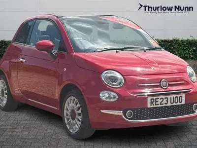 Used Fiat 500C Red 69 HP (50 kW) 2022 Red Cabriolet