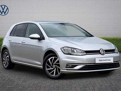 Used VW Golf VII Match 150 HP (110 kW) 2019 Reflex silver Hatchback