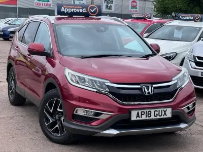Begagnad Honda CR-V SE Plus 160 HK (117 kW) 2018 Röd SUV