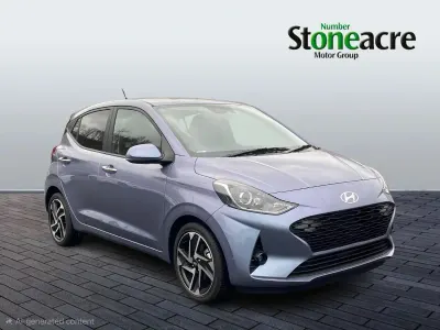 New Hyundai i10 Premium 79 HP (58 kW) 2026 Blue Hatchback