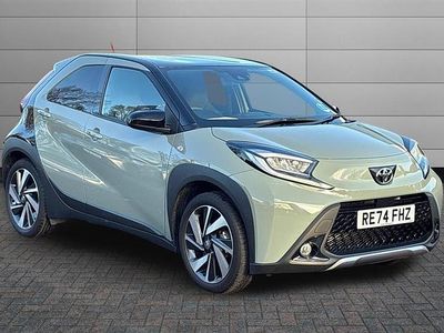 Tarragon with black Used 2024 Toyota Aygo X SUV | £18,501 (Expensive)