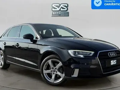 Used Audi A3 Sportback Sport 150 HP (110 kW) 2019 Black Hatchback