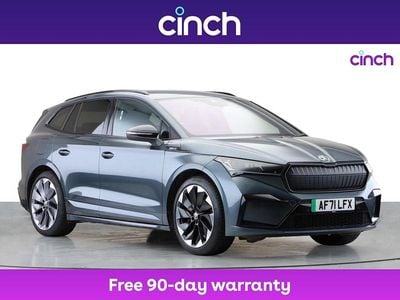 Grey Used 2021 Skoda Enyaq iV SportLine SUV | £18,299 (A bit pricey)