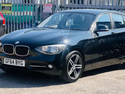 Used BMW 116 Sport Line 136 HP (100 kW) 2014 Black Hatchback