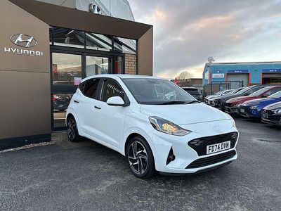 White Used 2024 Hyundai i10 Premium Hatchback | £16,490 (Fair price)