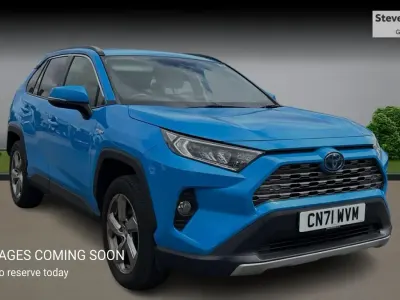 Used Toyota RAV4 Design 218 HP (160 kW) 2021 Blue SUV