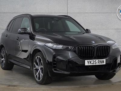 Black Used 2025 BMW X5 M Sport SUV | £71,499 (Fair price)