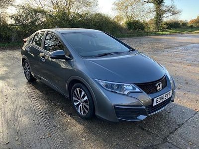 Grey Used 2016 Honda Civic S Hatchback | £6,995 (Fair price)