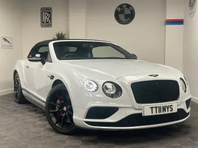 Used Bentley Continental GT Convertible 513 HP (377 kW) 2016 Grey Cabriolet
