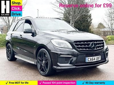 Used Mercedes ML63 AMG AMG 525 HP (386 kW) 2015 Black SUV