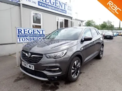 Gebraucht Vauxhall Grandland X Sport 130 PS (95 kW) 2018 Grau SUV