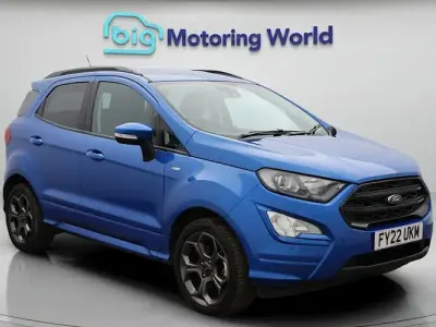 Used Ford Ecosport ST-Line 125 HP (91 kW) 2022 Blue SUV