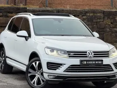 Used VW Touareg R-line 262 HP (192 kW) 2015 White SUV
