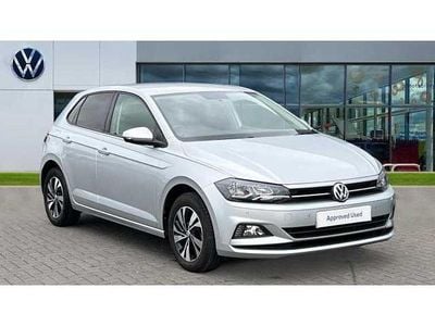 Used VW Polo Match 95 HP (69 kW) 2021 Reflex silver metallic Hatchback