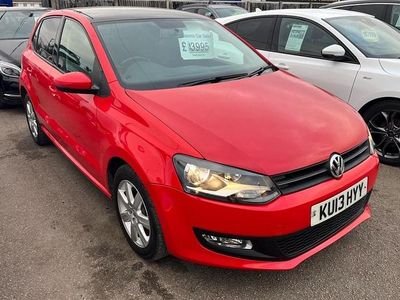 Used VW Polo Edition 60 HP (44 kW) 2013 Red Hatchback