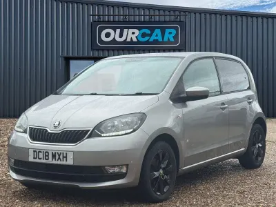 Used Skoda Citigo Colour Edition 60 HP (44 kW) 2018 Silver Hatchback