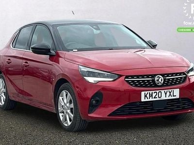 Used Vauxhall Corsa Elite 101 HP (74 kW) 2020 Red Hatchback