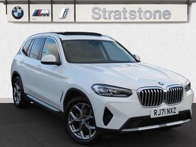 White Used 2022 BMW X3 xLine SUV | £29,359 (Good price)