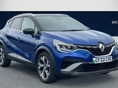 Used Renault Captur R.S. 140 HP (102 kW) 2022 Blue/black SUV