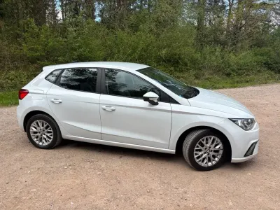 Begagnad Seat Ibiza SE Technology 80 HK (58 kW) 2019 Vit Halvkombi