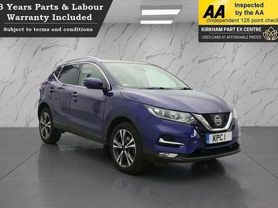 Used Nissan Qashqai N-Connecta 110 HP (80 kW) 2018 Blue SUV