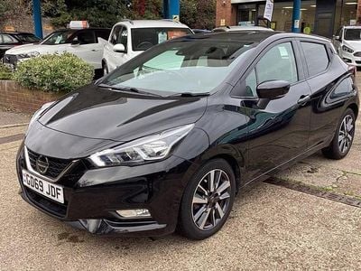Black Used 2019 Nissan Micra Tekna Hatchback | £12,495 (A bit pricey)