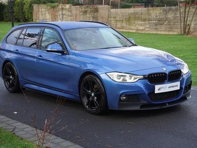 Blue Used 2017 BMW 330 M Sport Estate | £15,995 (Fair price)