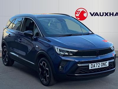 Used Vauxhall Crossland Ultimate 130 HP (95 kW) 2022 Blue SUV